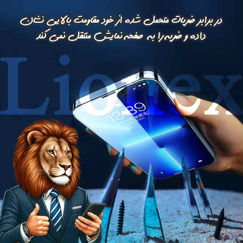 محافظ صفحه نمایش آنتی استاتیک لایونکس مدل ANTIDUSTLNW مناسب برای گوشی شیائومی Redmi Note 13 Pro 5G