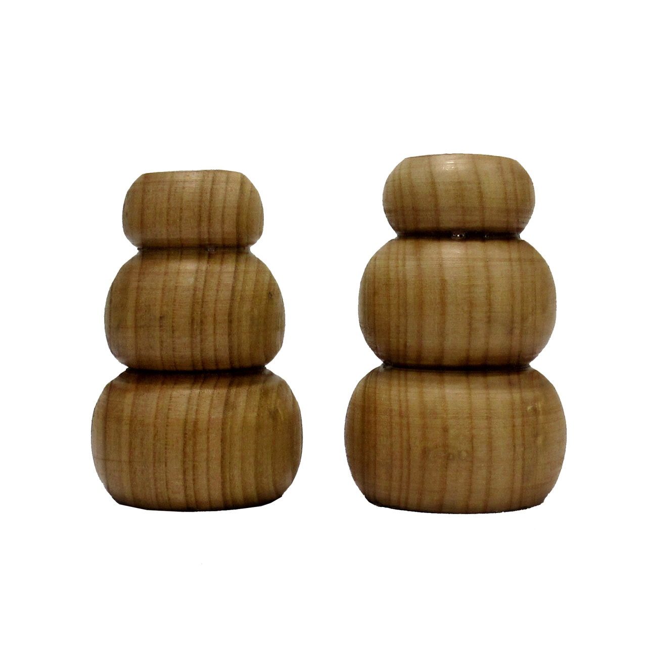 نمکدان چوبی مدل B-004 بسته دو عددی