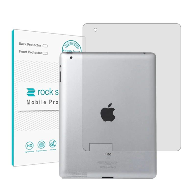 محافظ پشت تبلت شفاف راک اسپیس مدل Hygel مناسب برای تبلت اپل iPad 4 Wi-Fi Plus Cellular
