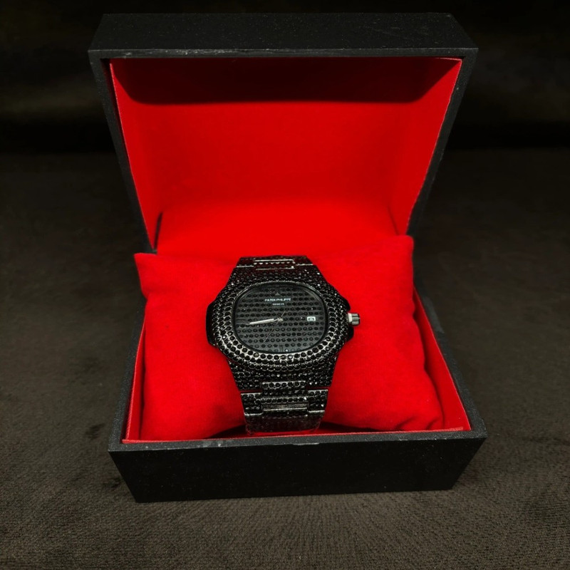 ساعت مچی عقربه‌ای مردانه کوارتز مدل نگین دار