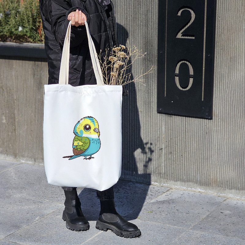 ساک خرید خندالو مدل مرغ عشق کد H1607