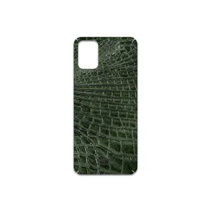 MAHOOT Green-Crocodile-Leather Cover Sticker for Motorola Moto G9 Plus