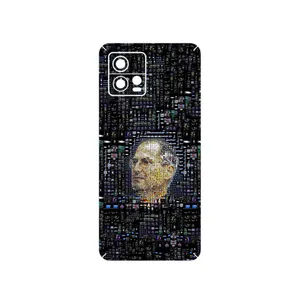 MAHOOT 2 Collage of Steve Jobs Cover Sticker for Motorola Moto G72