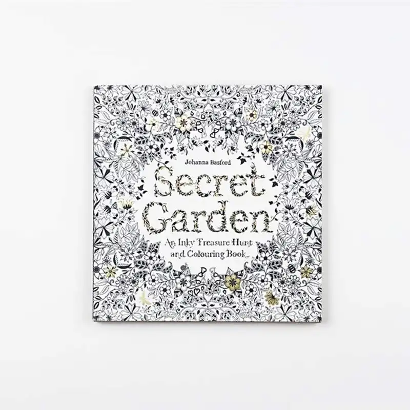 دفتر رنگ آمیزی مدل Secret Garden