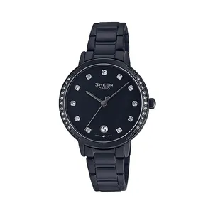 ساعت مچی عقربه ای زنانه کاسیو مدل SHE-4056BD-1AUDF