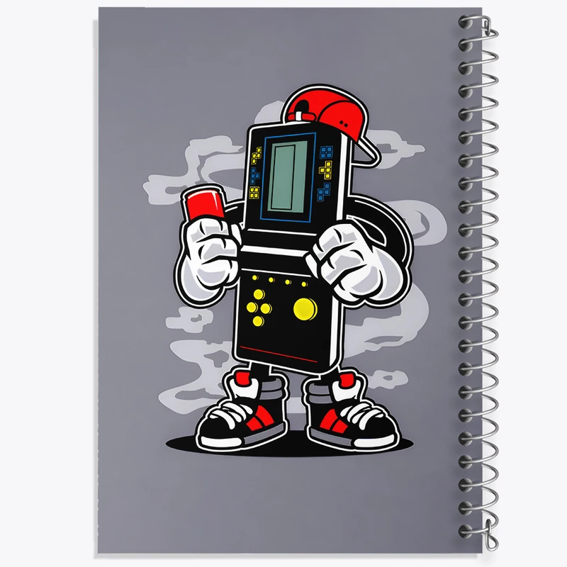 دفتر شطرنجی 50 برگ خندالو طرح گیم (Game) کد N4837