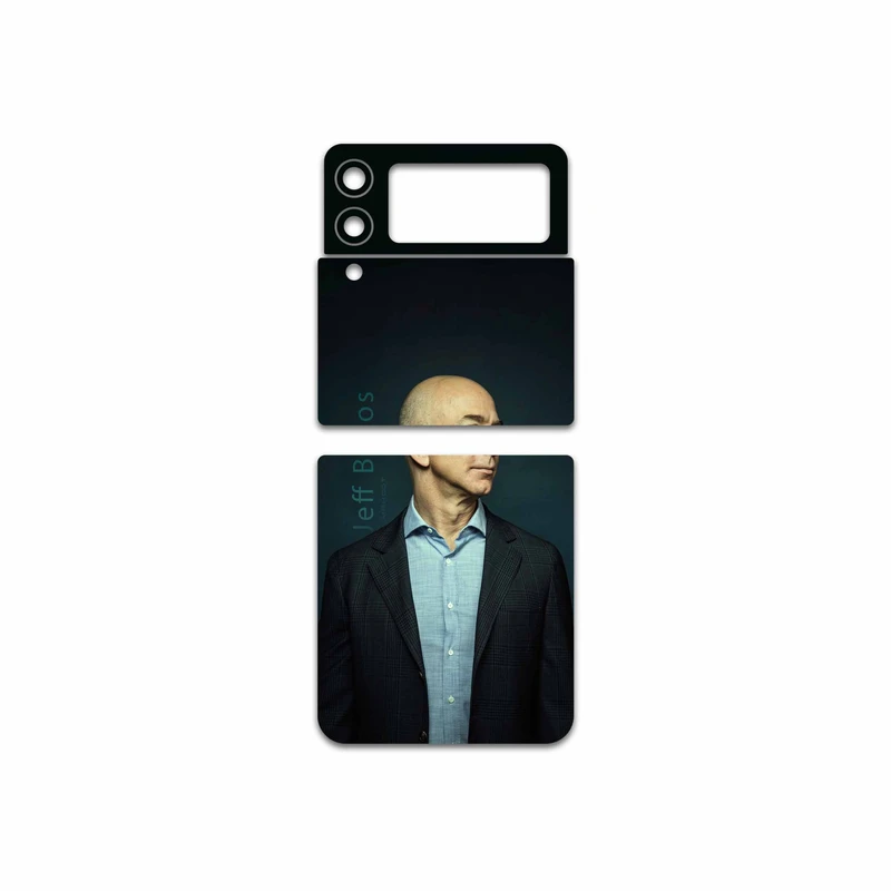 برچسب پوششی ماهوت مدل Jeff-Bezos مناسب برای گوشی موبایل سامسونگ Galaxy Z Flip3 5G