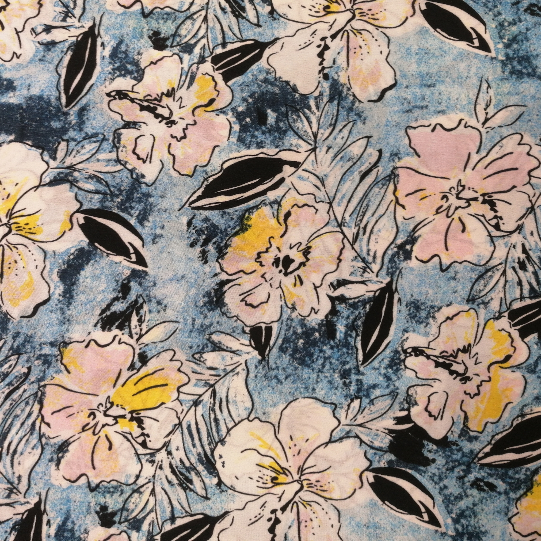 پارچه لباس مدل flower