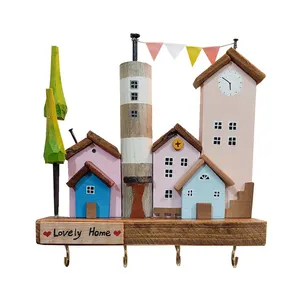 جاکلیدی چوبی مدل دهکده رویایی کد 5328