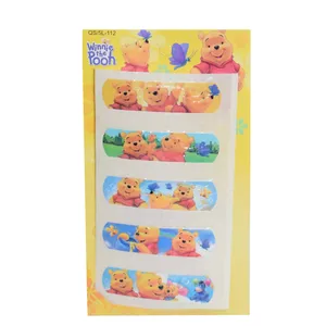 چسب زخم طرح خرس پو کد QS/5L-112 بسته 5 عددی