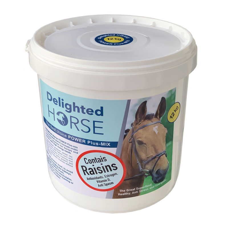 خوراک اسب دیلایتد هورس مدل Power Plus-Mix وزن 12 کیلوگرم
