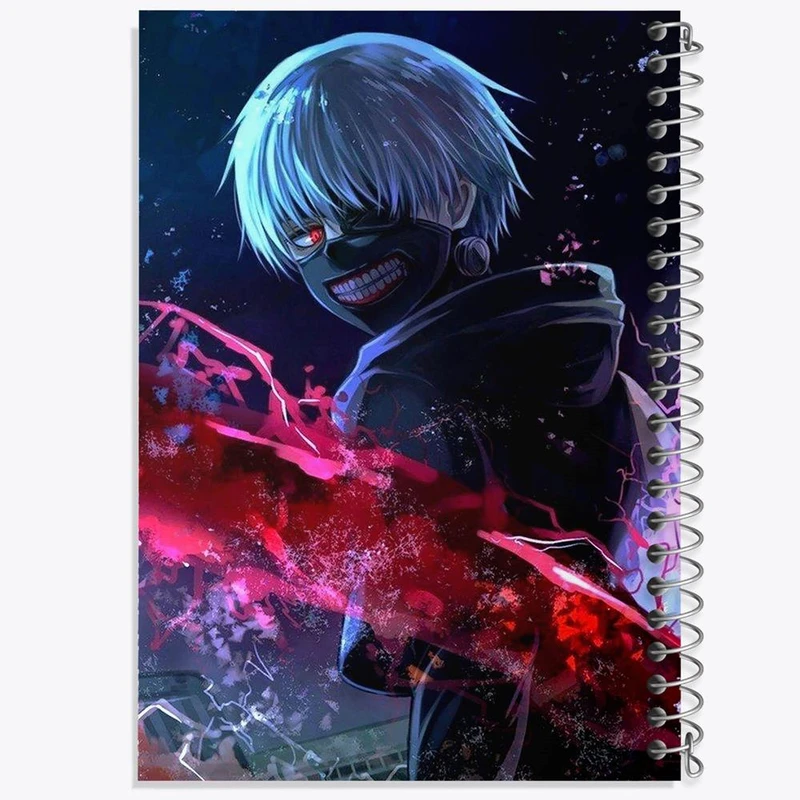 دفتر لیست خرید 50 برگ خندالو طرح انیمه توکیو غول Tokyo Ghoul کد 4910