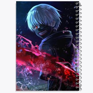 دفتر مشق 100 برگ خندالو طرح انیمه توکیو غول Tokyo Ghoul کد 4910