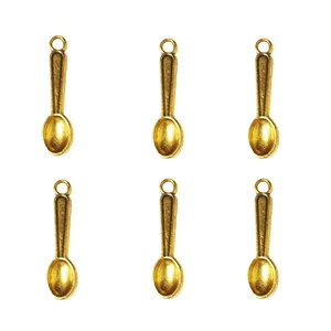 آویز دستبند طرح قاشق سحرآمیز کد AD 222 بسته 6 عددی