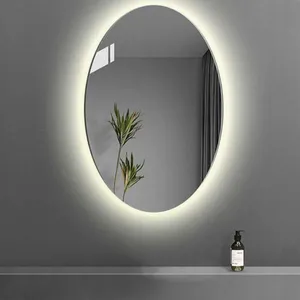 آینه مدل بک لایت بیضی