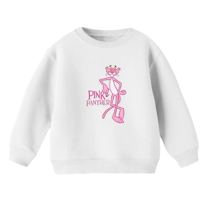 سویشرت بچگانه مدل پلنگ صورتی کد ۲