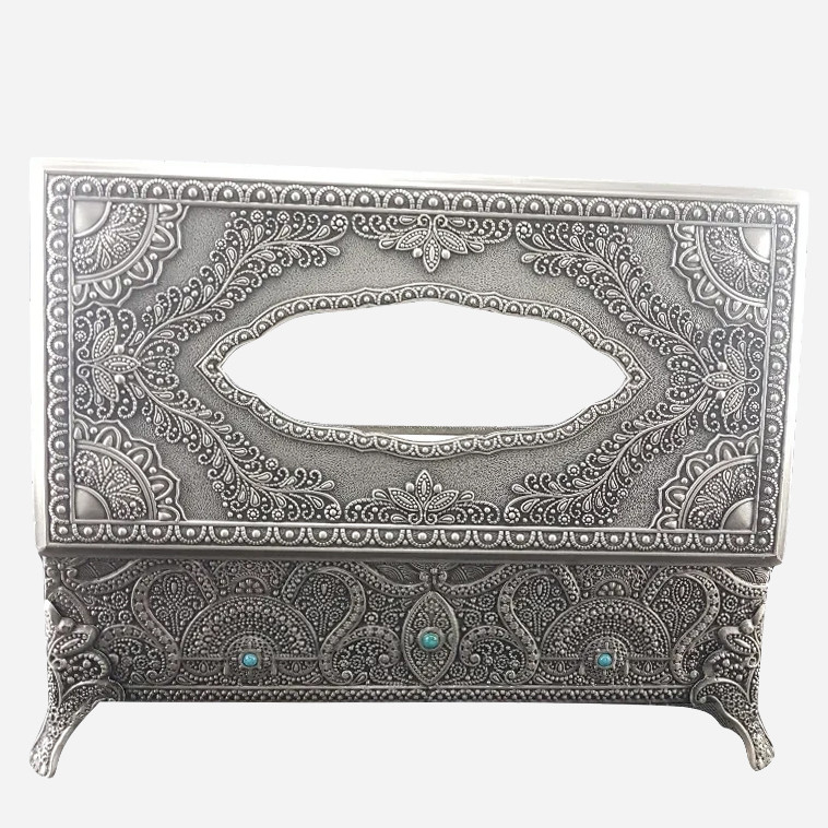 جعبه دستمال کاغذی مدل دایانا کد 1383 جعبه دستمال کاغذی مدل دایانا کد 1383