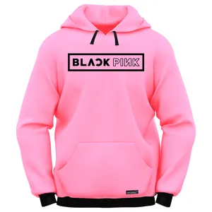 هودی مردانه 27 مدل Black Pink Stroke کد MH573