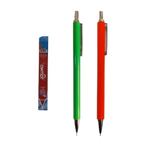 مداد نوکی 0.7 میلی متری مدل 128 بسته 2 عددی به همراه نوک