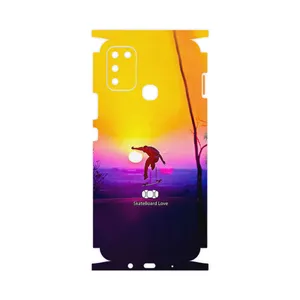MAHOOT Skateboard-FullSkin Cover Sticker for Infinix Hot 10 Play