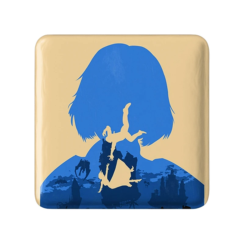 مگنت خندالو طرح بازی بایوشاک (Bioshock) مدل مربعی کد 31360