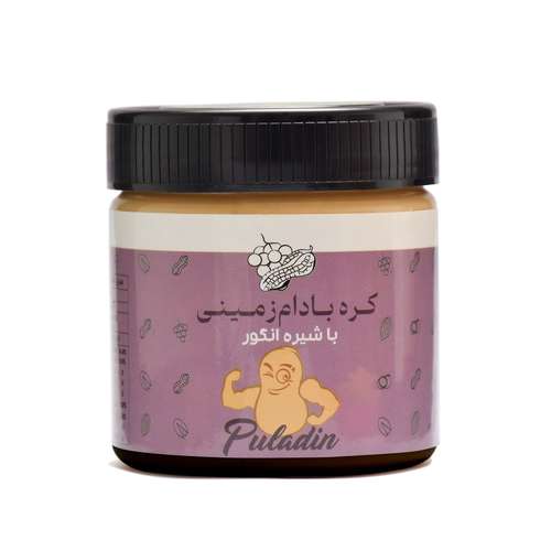 کره بادام زمینی با شیره انگور پولادین- 300 گرم