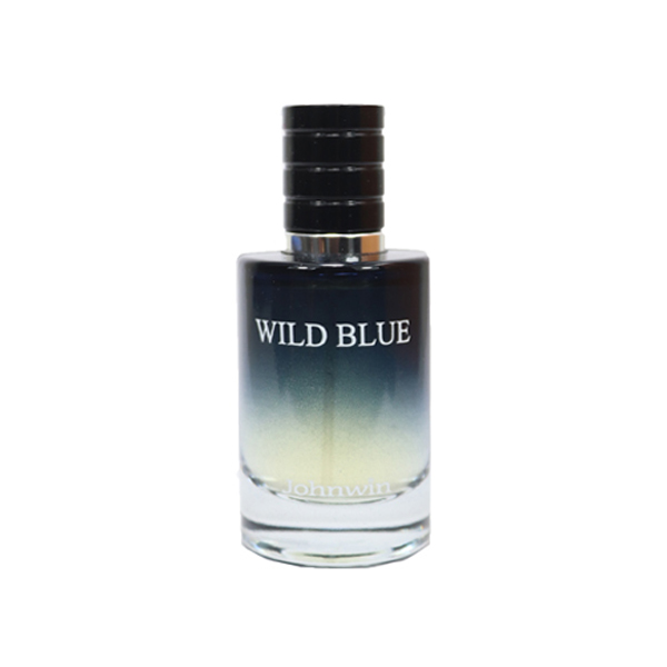 عطر جیبی مردانه جانوین مدل Wild blue حجم 25 میلی لیتر