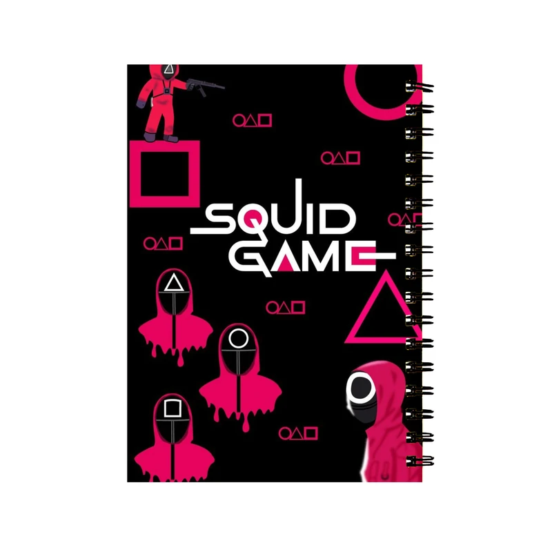 دفتر مشق 50 برگ طرح اسگویید گیم کد k652