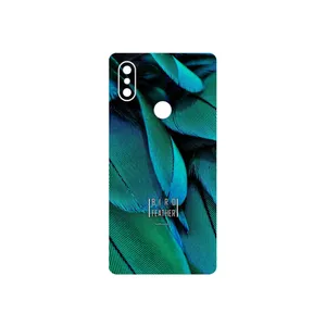 MAHOOT Green Feather Cover Sticker for Xiaomi Mi 8 SE