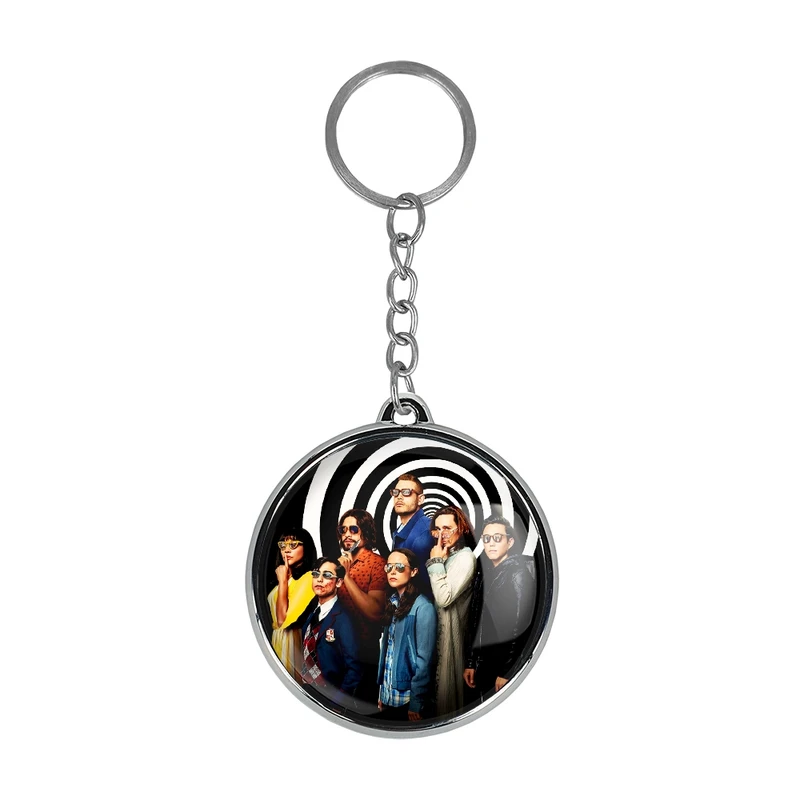 جاکلیدی خندالو طرح سریال آکادمی آمبرلا The Umberella Academy مدل دوطرفه کد 2854628547