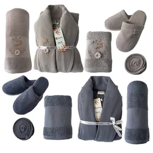 سرویس حوله پالتویی 8 تکه کارینا مدل لوتدن کد 02