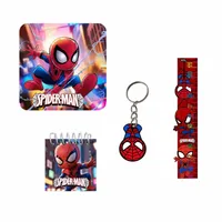 بسته لوازم تحریر مدل مرد عنکبوتی کد 4 مجموعه 4 عددی