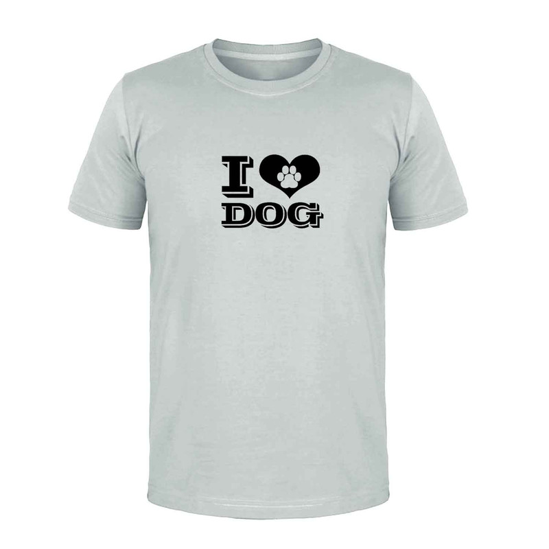 تی شرت آستین کوتاه مردانه مدل DOG کد K173 T