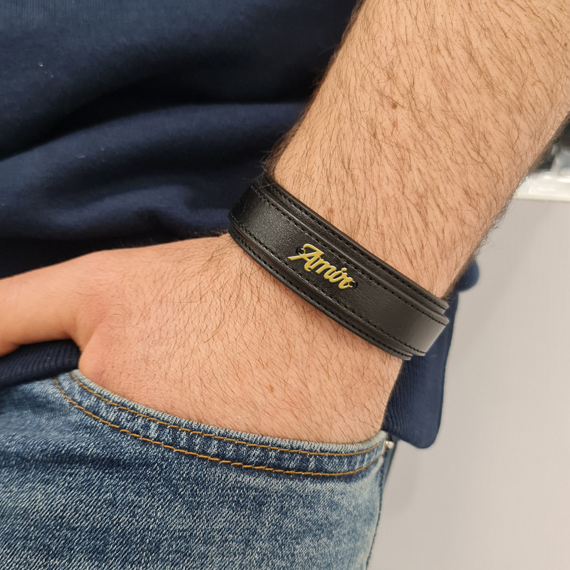 دستبند نقره مردانه لیردا مدل امیر 6 کد ght000219