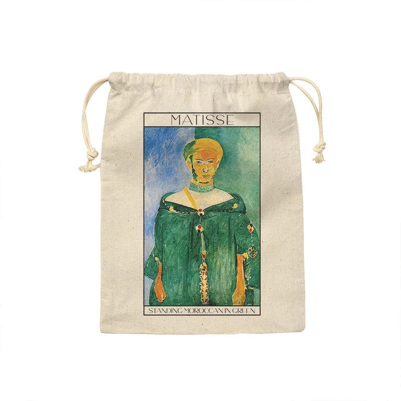 کیسه نان و سبزی ترمه طراحان ایده مدل مرد مراکشی سبز از ماتیس کد art0658 - M