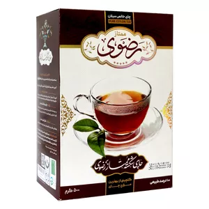 چای سیاه شکسته ممتاز رضوی - 500 گرم