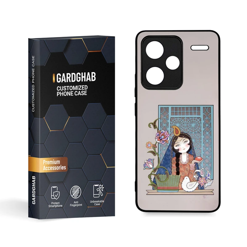 کاور گارد قاب مدل دخترانه مناسب برای گوشی موبایل شیائومی Redmi Note 13 Pro Plus 5G