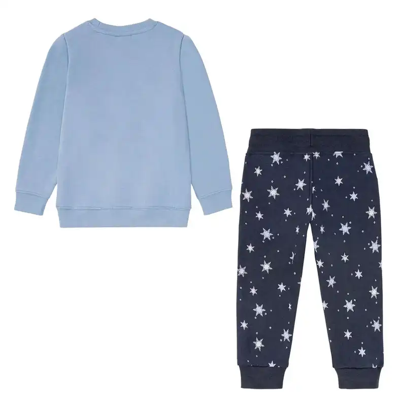 ست سویشرت و شلوار دخترانه لوپیلو مدل داخل کرک SMB414