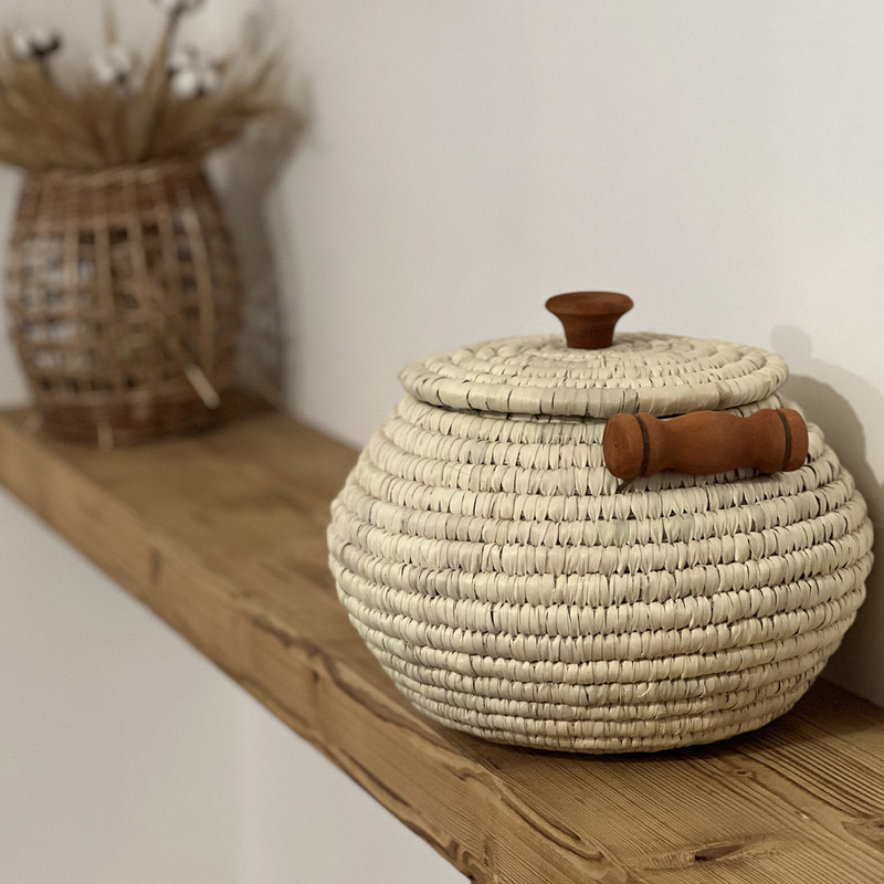 ظرف برنج مدل کپو ظرفیت 6 کیلوگرم