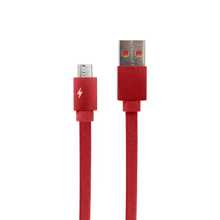 کابل تبدیل USB به MicroUSB مکس مدل M4 طول 0.30 متر