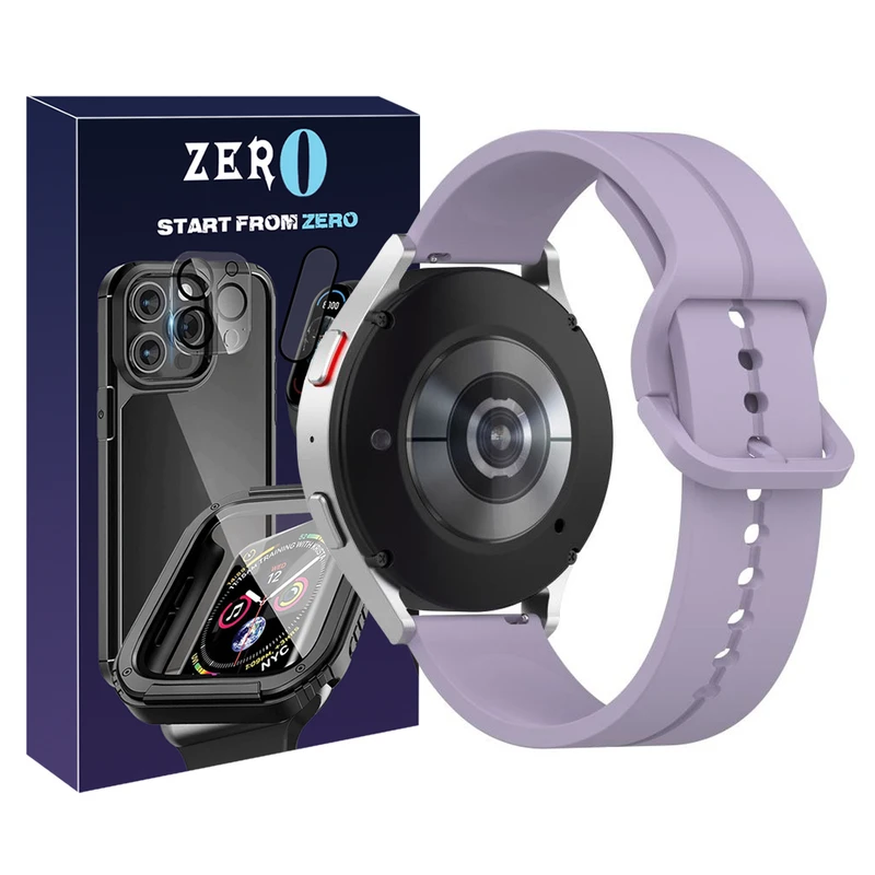 بند زیرو مدل SIC Slick ZR مناسب برای ساعت هوشمند سامسونگ Watch 3 Size 41mm / Galaxy Watch 4 40mm / Watch 4 42mm / Watch 4 44mm / Watch 4 46mm