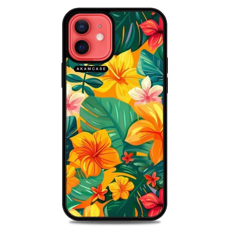 کاور آکام مدل AMC-WA12-FLOWERS-28 مناسب برای گوشی موبایل اپل iPhone 12