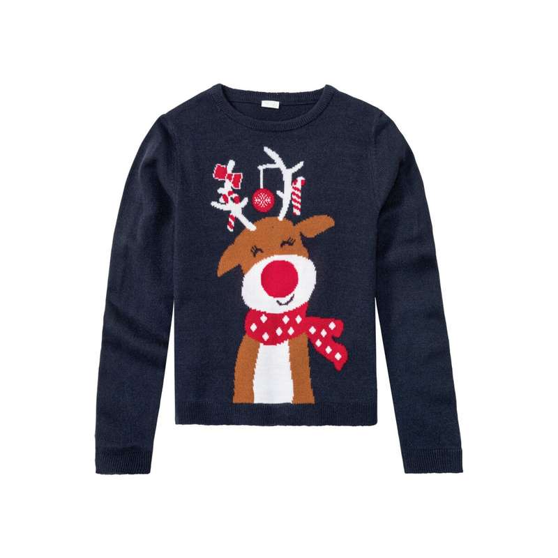 پلیور دخترانه پیپرتس مدل Christmas 7 پلیور دخترانه پیپرتس مدل Christmas 7