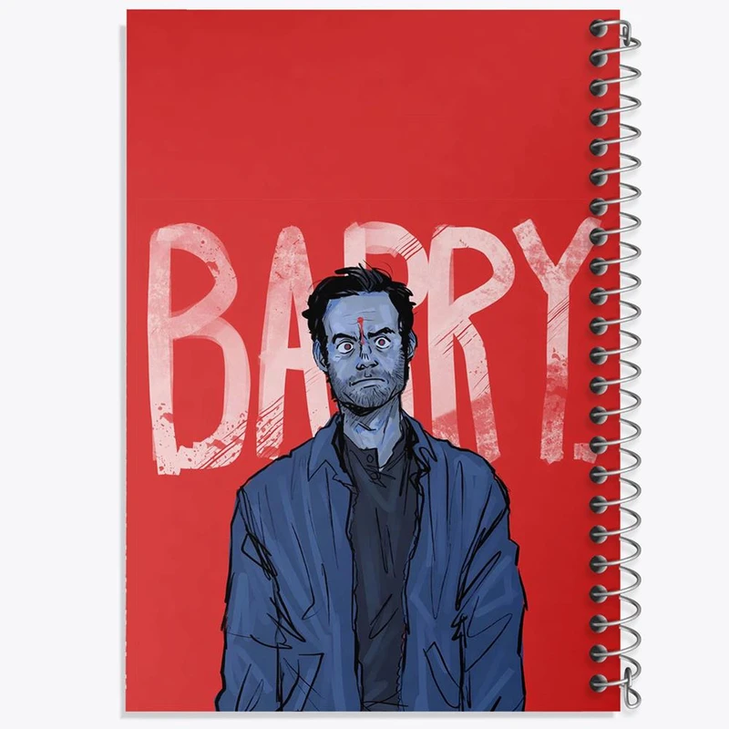 دفتر مشق 50 برگ خندالو مدل سریال بری Barry کد 29810