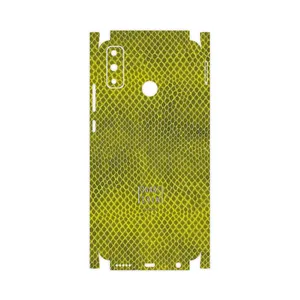 MAHOOT Yellow Snake Skin-FullSkin Cover Sticker for Huawei Y8s