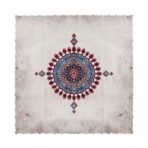 رومیزی مدل ترنج مدور سایز 30x30 سانتی‌متر