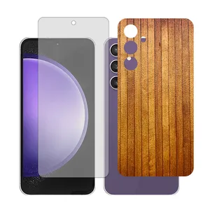 Glass Together model transparent Screen Protector Suitable for Samsung Galaxy S23 FE Mobile Phone with Back cover sticker