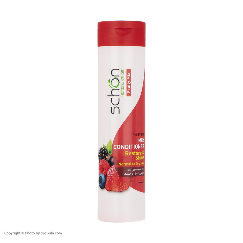 نرم کننده و ترمیم کننده شون مدل میکس فروتی حجم 400 میلی لیتر
