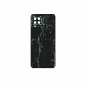 MAHOOT Graphite-Green-Marble Cover Sticker for Samsung Galaxy M32
