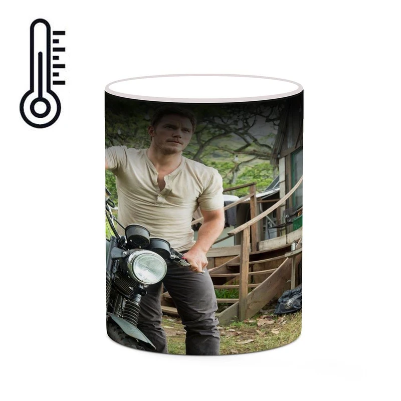 ماگ حرارتی کاکتی طرح Chris Pratt مدل mgh25605